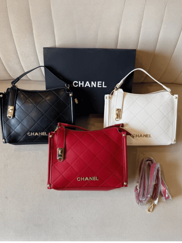 Faux Leather Side-Lock Zipper Bag for Women | BSBmart
