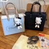 Field Tote Bag for Women with Cat Charm BSBmart