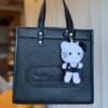 Field Tote Bag for Women with Cat Charm BSBmart