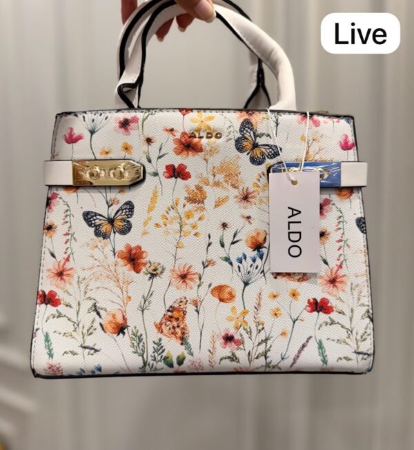 Floral Print Handbag for Women