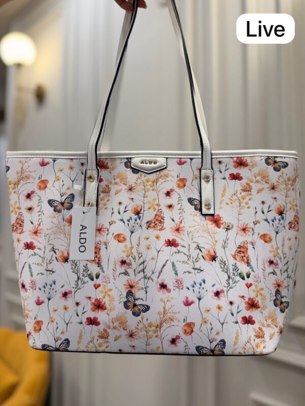 Floral Print Tote Bag for Women with Wallet | BSBmart