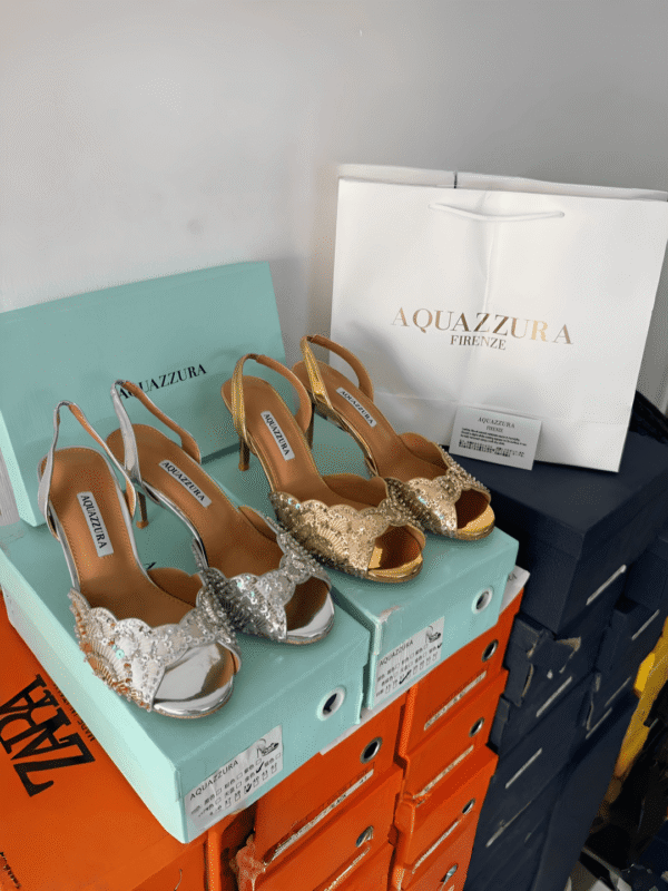 Gold & Silver Heels for Women | Elegant Party Style