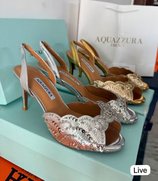 Gold & Silver Heels for Women | Elegant Party Style