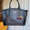 Handbag with Cherry Charm for Women – 4 Colours BSBmart