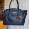 Handbag with Cherry Charm for Women – 4 Colours BSBmart