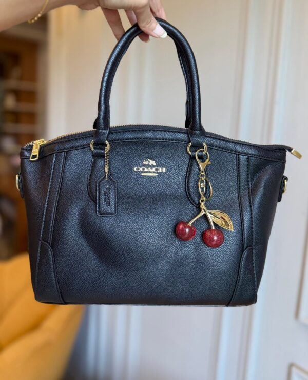 Handbag with Cherry Charm for Women – 4 Colours BSBmart