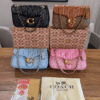 Quilted Dual Pattern Bag for Women | BSBmart