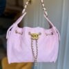 Quilted Structured Shoulder Bag for Women | BSBmart