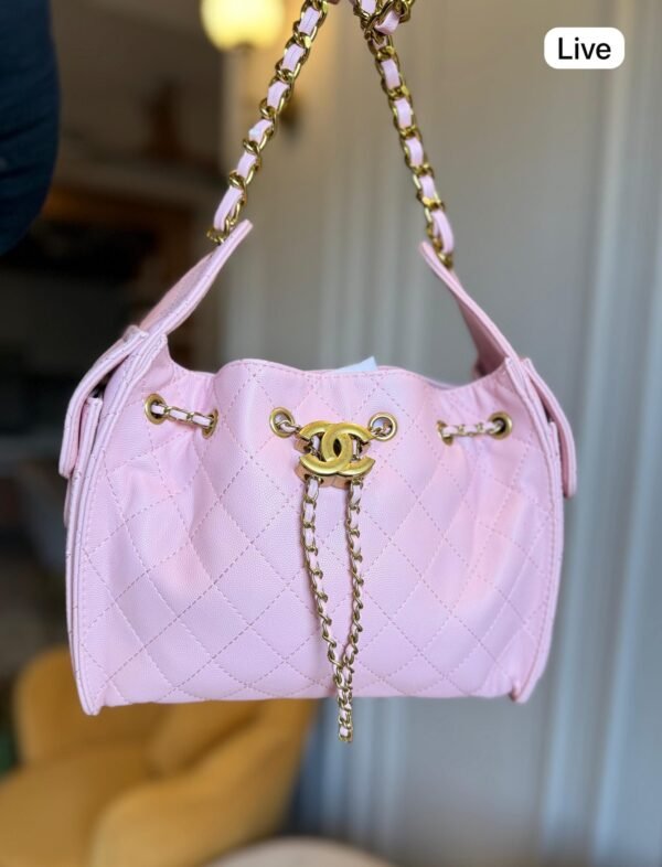 Quilted Structured Shoulder Bag for Women | BSBmart