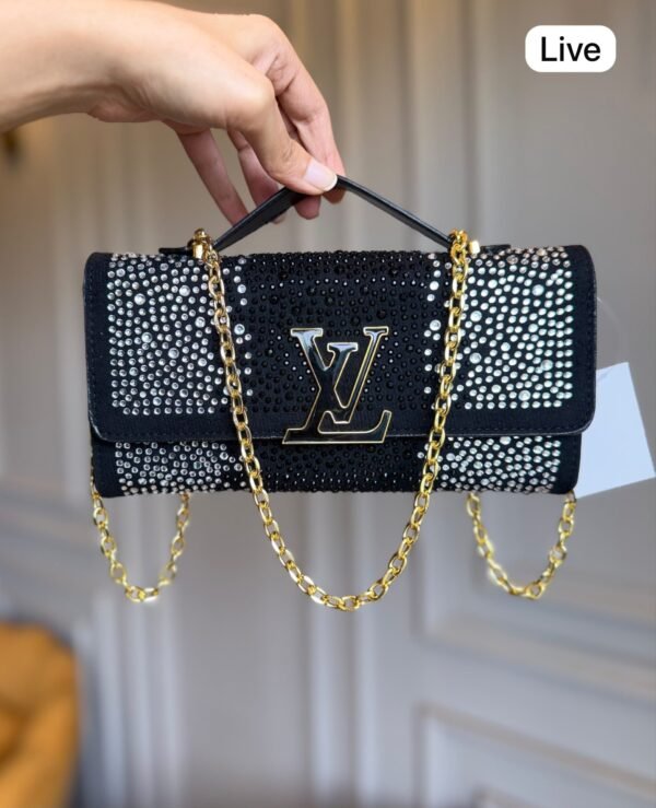 Rhinestone Evening Clutch for Women BSBmart