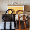Signature Monogram Satchel Bag for Women BSBmart