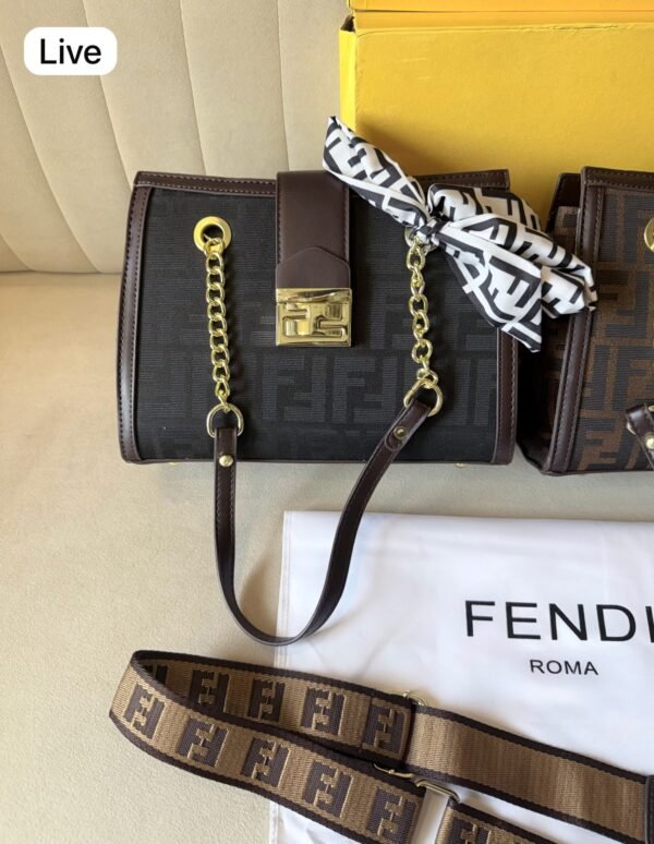 Structured Monogram Shoulder Bag for Women BSBmart