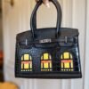 Structured Top Handle Handbag for Women BSBmart