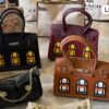Structured Top Handle Handbag for Women BSBmart